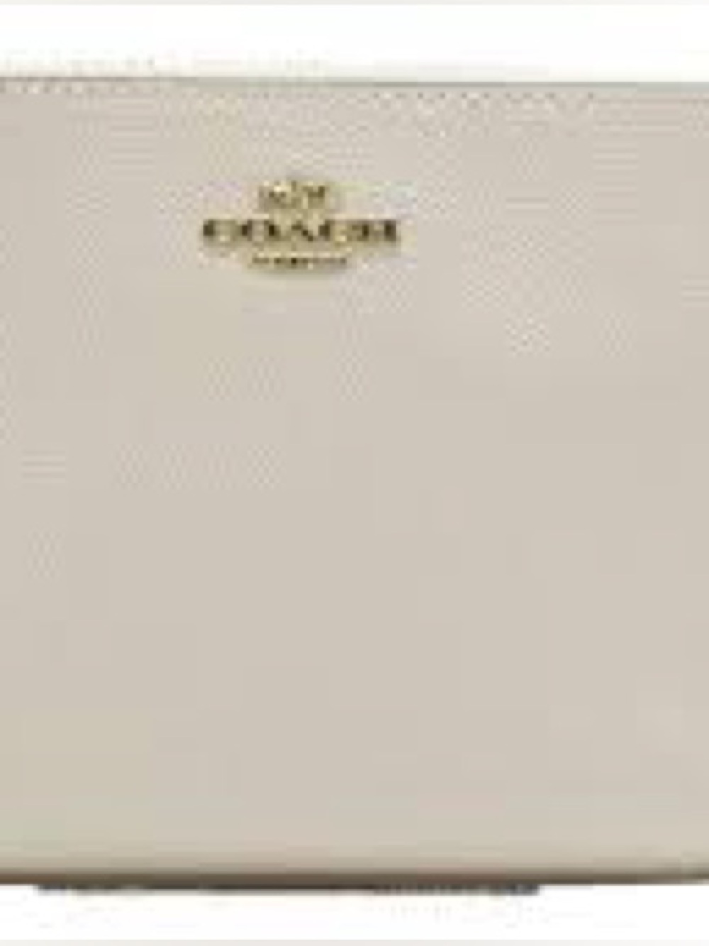 Coach Crossgrain Leather Multifunction Wallet Wristlet with Chain - #F73044